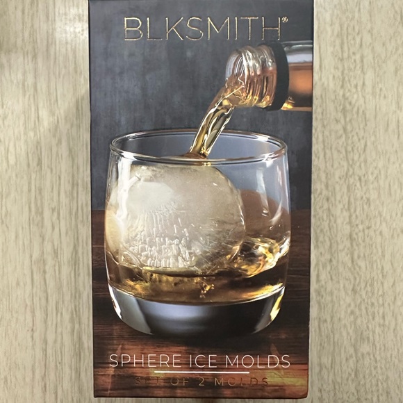 BLKSMITH Sphere Ice Mold set of 2 Molds - Picture 1 of 5